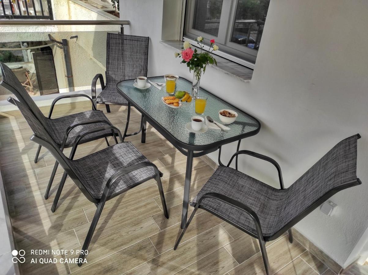 Blue North Luxury Apartment Limenas  Dış mekan fotoğraf