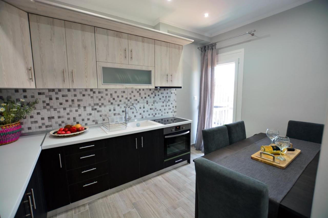 Blue North Luxury Apartment Limenas  Dış mekan fotoğraf